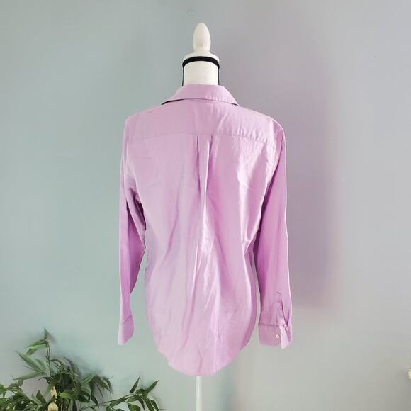 Banana Republic Purple Dillon Button Down Shirt L - Picture 2 of 7